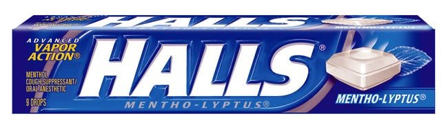 (S1 - 06) Box - Halls Stick Mentho - Lyptus 20 units - SugarMarket.ca