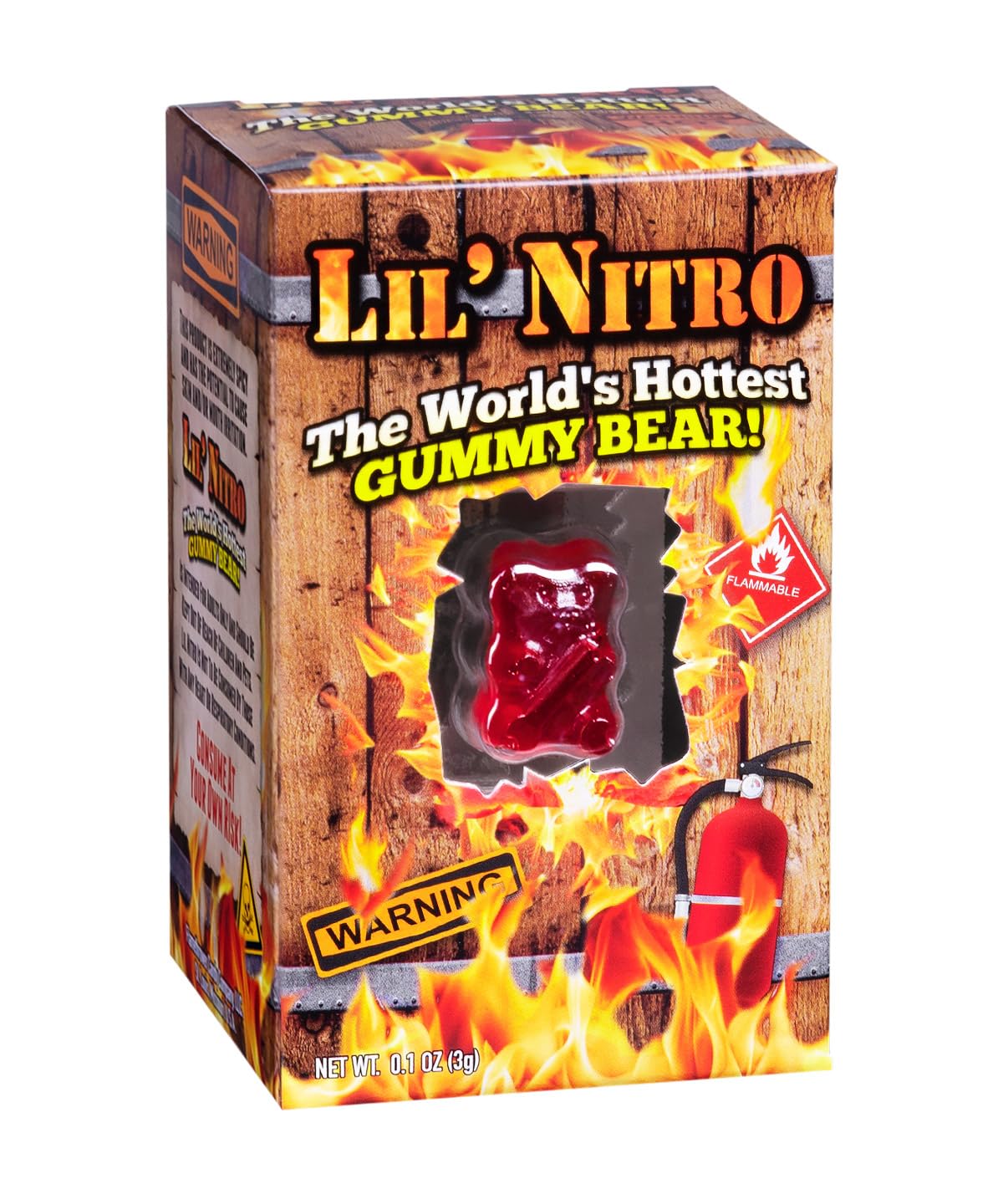 (S1 - 06) Box - US - LIL NITRO - WORLDS HOTTEST GUMMY BEAR x 12 units - SugarMarket.ca