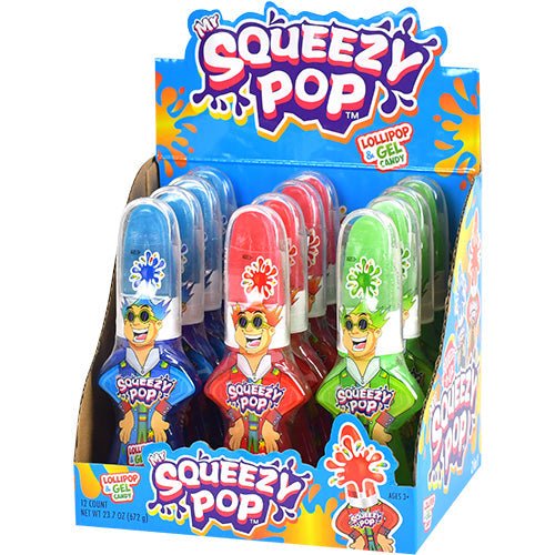 (S1 - 07) CHINA - Koko Mr Squeezy Pop Squeeze - N - Lik 1.9oz (54g) x 1 Unit - SugarMarket.ca