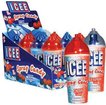 (S1 - 07) CHINA - Koko Novelty ICEE Spray Candy x 1 unit - SugarMarket.ca