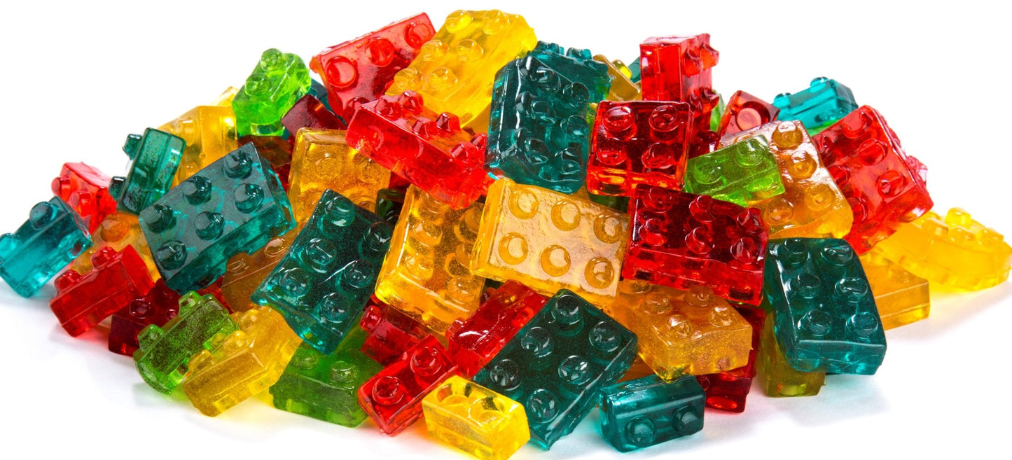 (S1 - 10) Bulk - Huer - 3D Blocks x 500g - SugarMarket.ca