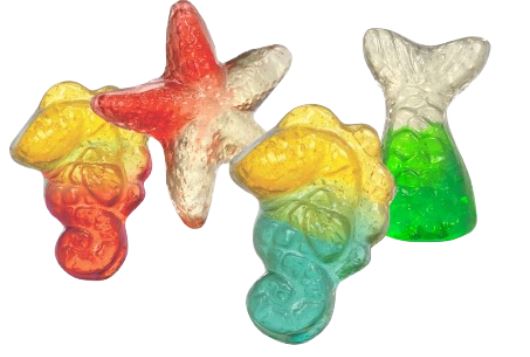 (S1 - 10) BULK - Huer - Sparkle Sea Mix x 1kg - SugarMarket.ca