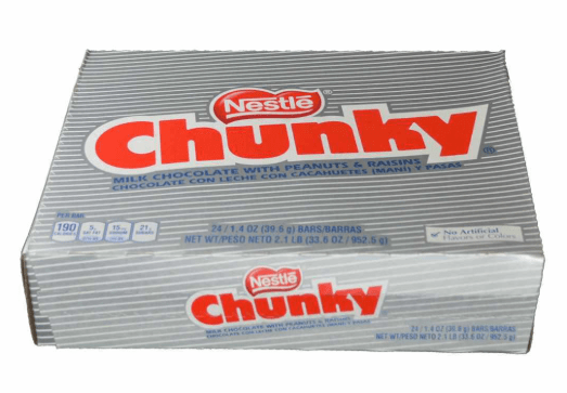 (S2 - 01) Box - Us - Nestle Chunky (39.68g) x 24 Units - SugarMarket.ca