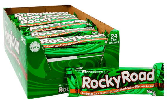 (S2 - 01) Box - Us - Rocky Road Mint Marshmallow - 1.65oz (47g) x 24 Units - SugarMarket.ca