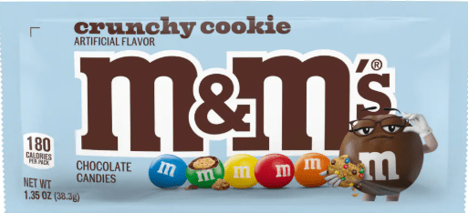 (S2 - 03) Box - US - M&M - Crunchy Milk Chocolate Standard Size 1.35oz (38.3g) x 24 Units - SugarMarket.ca