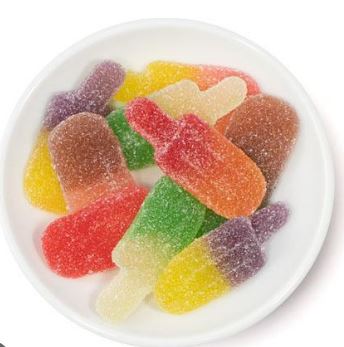 (S3 - 02) SPAIN - Bulk - Vidal Gummi Ice Pops 2.2lb (1kg) x 1 Bag - SugarMarket.ca