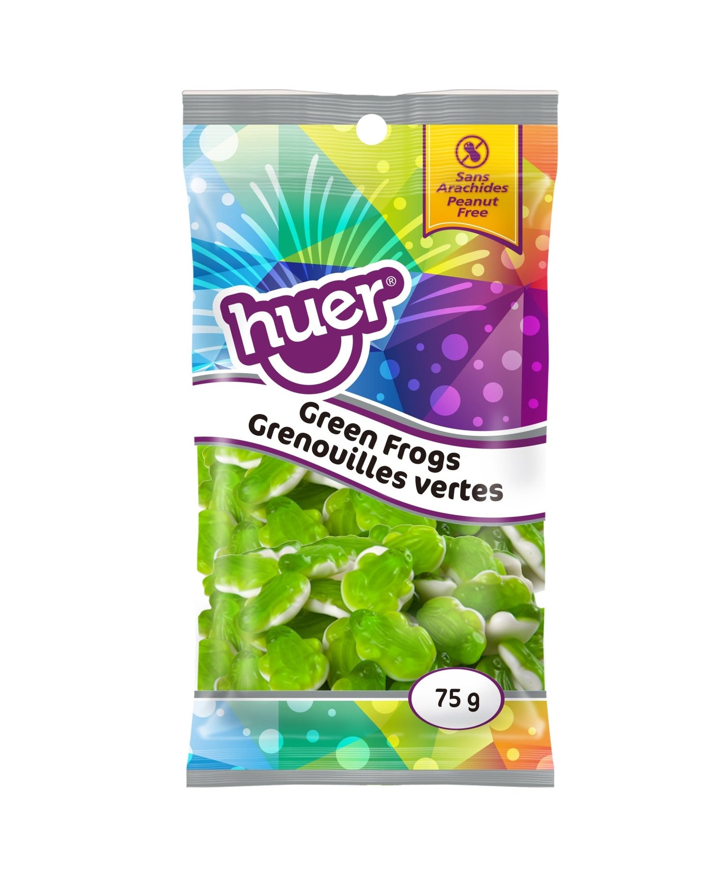 (S3 - 04) Box - Huer - PEG 75g Bag - Green Frogs x 12 units - SugarMarket.ca
