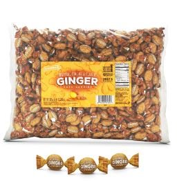 (S4 - 01) COLOMBIA - Bulk - Colombina Ginger Hard Candy 5lb x 1 Bag - SugarMarket.ca