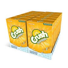 (S5 - 01) Box - US - Drink Mix - CASE - On the Go - PINEAPPLE Crush Sugar Free (6 pockets) x 12 Boxes - SugarMarket.ca