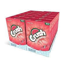 (S5 - 01) Box - US - Drink Mix - CASE - On the Go - Watermelon Crush Sugar Free (6 pockets) x 12 Boxes - SugarMarket.ca