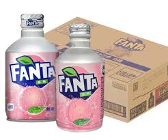 (S5 - 09) Box - Beverage - Fanta - White Peach 300ml x 24 Units (Buyer is responsible if drinks may leak during shipping and weather)(Best Before March,2026) - SugarMarket.ca
