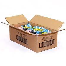 (S6 - 06) Box - EIFFEL bonbons Chewy Candy Peg Bag - Blue Raspberry 4oz x 12 Units - SugarMarket.ca