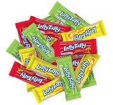 (S6 - 06) Box - Mexico - Peg - Wonka Laffy Taffy - Assort 3.5oz (99g) x 12 units - SugarMarket.ca