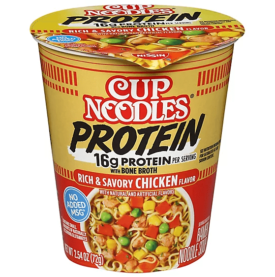 (S6 - 12) Box - US - Nissin Cup Noodles - Rich and Savory Chicken 2.54oz(72g) x 6 Units - SugarMarket.ca