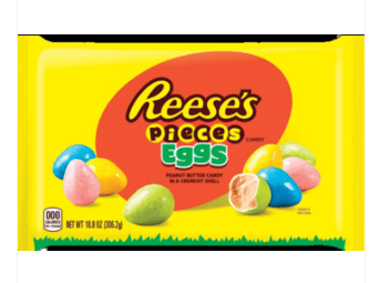 (S8 - 03) Box - Easter Reeses Pieces Eggs - 10.8 oz(306g) x 1 Bag - SugarMarket.ca