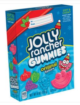 (S8 - 03) Box - XMAS - JOLLY RANCHER Gummies Storybook - Original 6 oz (170g) x 12 Units - SugarMarket.ca