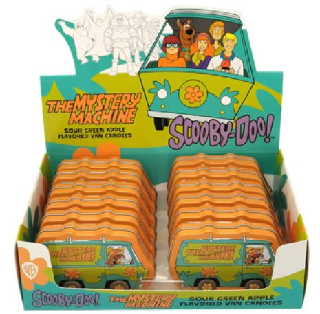 (S1-09) Boston Scooby Doo Mystery Machine Tin 1.5oz (43g) x 12 units