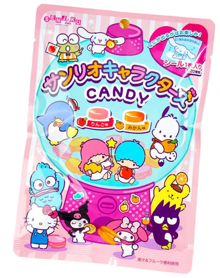 (S6-14) Box - Senjaku Sanrio Hello Kitty Characters Candy-50g x 10 Units