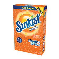 Drink mix - Sunkist Soda - Orange x 12 units