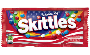 Skittles America Mix Standard Size 2 oz x 24 units