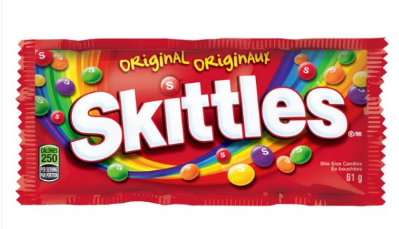 (S1-05) Skittles Original 61g x 36 Units