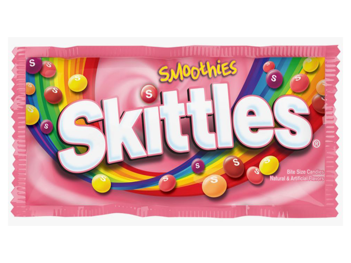(S1-05) Skittles Smoothies - Standard Size 1.76 oz x 24 units