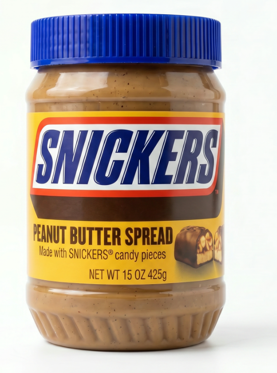 (S2-03) Spread - Snickers - Peanut Butter 15oz (425g) x 6 Units