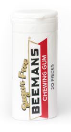 (S7-10) MOROCCO - Sugar Free - Nostalgia Beemans Gum Tube (20 Pieces) X 12 Units