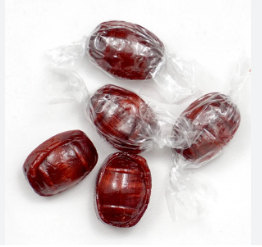 (S5-07) Bulk - Sunrise Root Beer Barrels (Apox 1050 Individually Wrapped Pieces) - 15.5 lb x 1 Bag