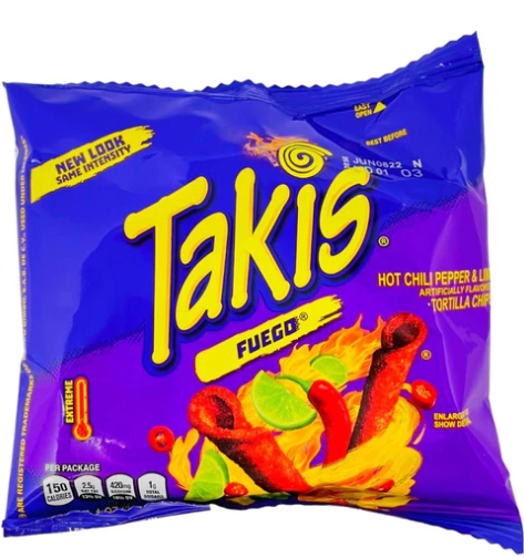 Single - Chips - Takis - STIX - Fuego 1oz (28.4g) x 1 unit