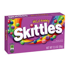 (S1-07) Theater Box Skittles Wild Berry 3.5oz (99g) x 12 Units