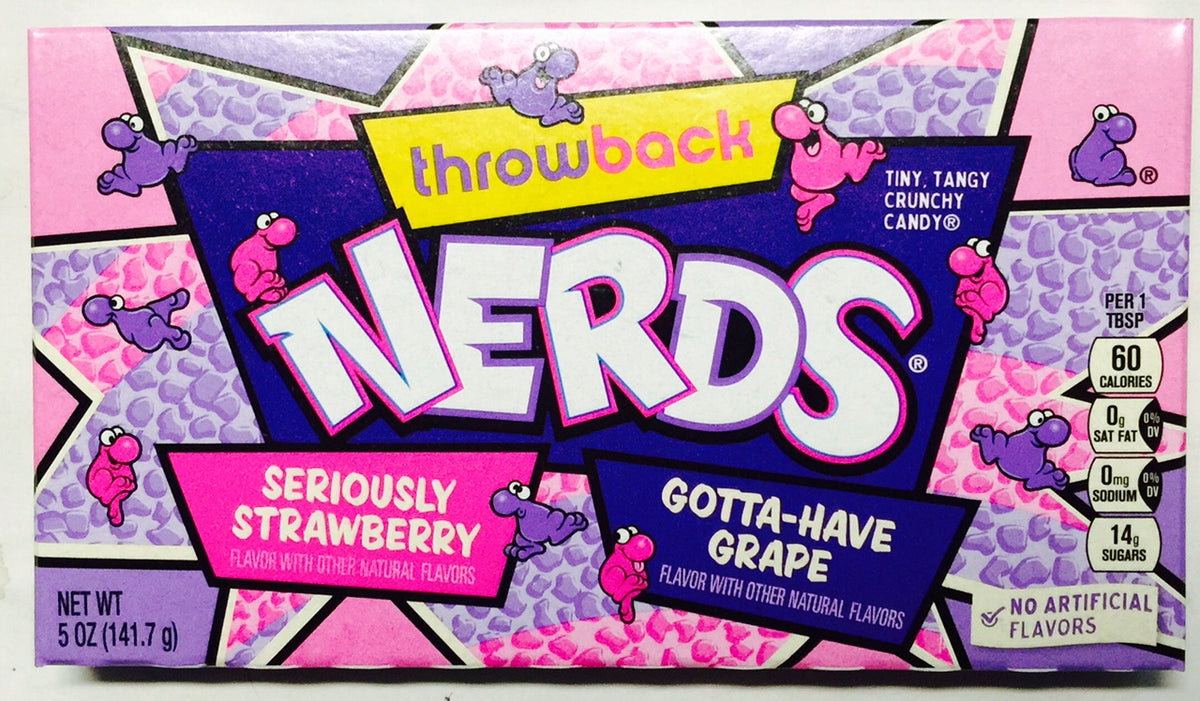 (S1-02) Single - Theater Box WONKA Nerds Grape Strawberry X 1 UNIT