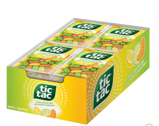 3 Units x Bundle - Tic Tac Citrus Adventure Mints 29g