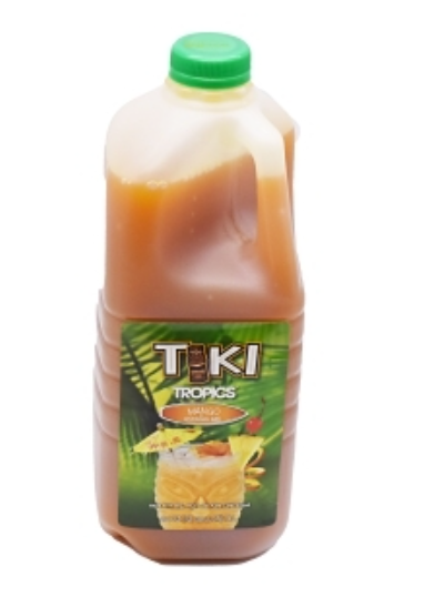 (S5-02) US - Beverage - Tiki Tropics - Mango Cocktail Mixer 64 oz (1.9L) x 6 Bottles (Buyer is responsible if drinks may leak during shipping and weather)