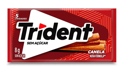 (S3-02) TRIDENT CINNAMON BUBBLE GUM 8g x 21 Units
