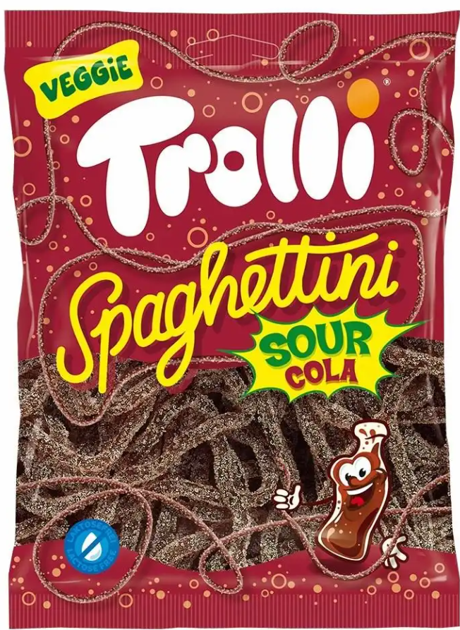 (S7-01) Trolli - Spaghetti Sour Cola 100g x 10 units