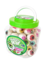 (S1-06) Tub - efrutti Herbert's Best Gummi Eyez 1.6kg (85pcs) x 1 Unit