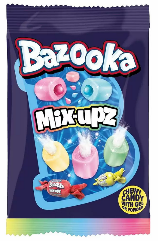 (S1-02)Single - UK - Bazooka Mix Upz Bag 45g x 1 unit