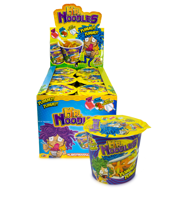 UK - Kidz World Mr Noodles Pot 63g x 12 units