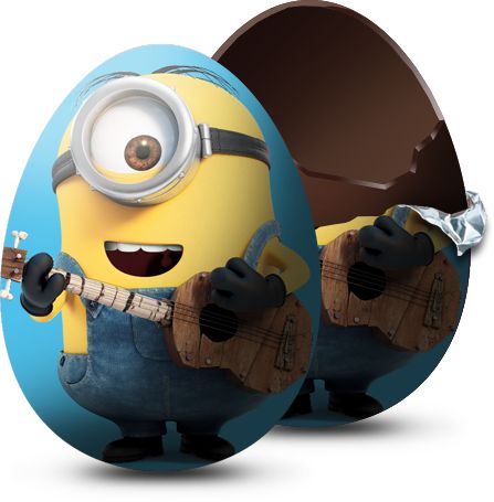 UK Choco Surprise Eggs - Minions x 24 units