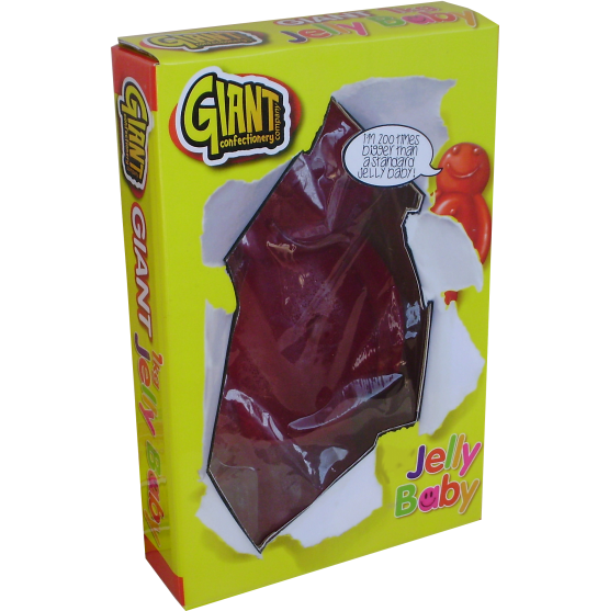 UK GIANT JELLY BABY 800G X 1 UNITS
