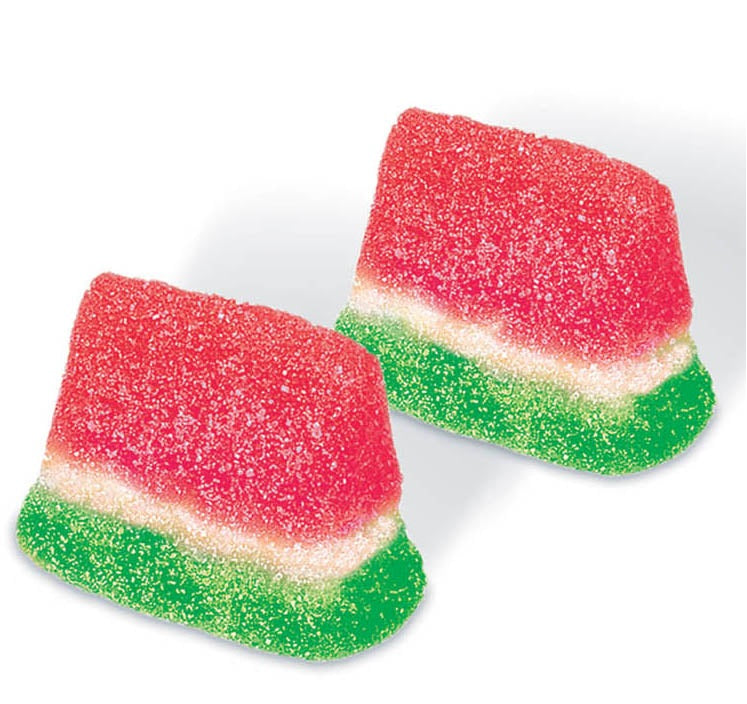 Bulk Jar with Tongs - Vidal Watermelon Slices - Large x 150 units