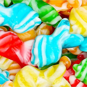 (S3-04) Bulk - Vidal Swirly Fish Assorted - 4.4lbs (2kg)