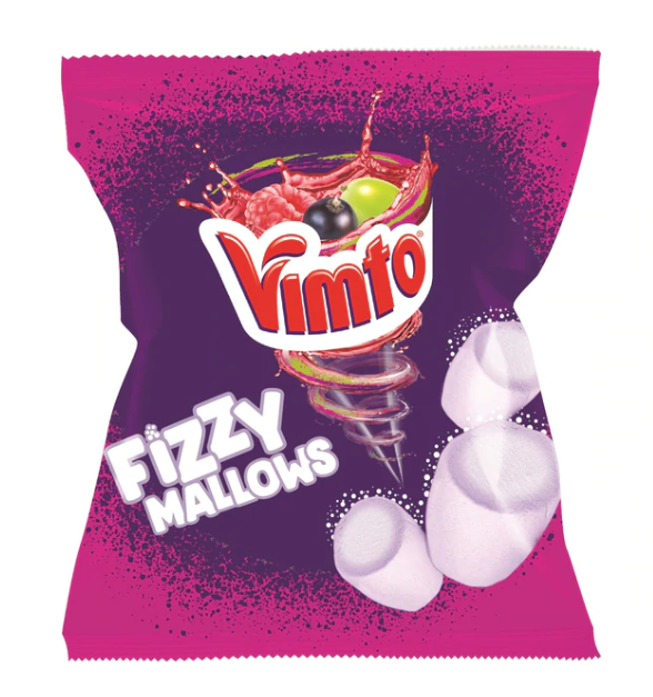 UK Vimto Fizzy Mallows 100g x 12 Units