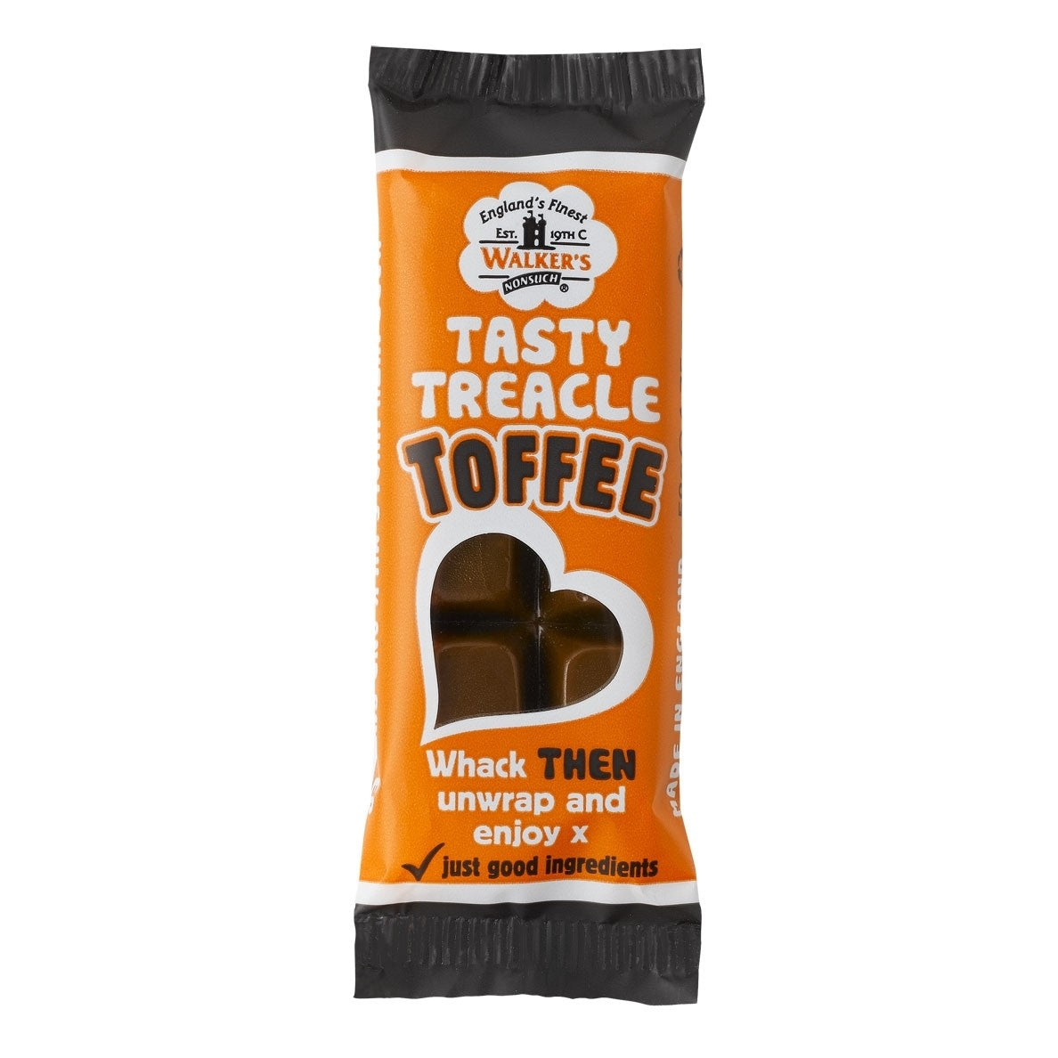 UK Walkers Nonsuch – Treacle Toffee Bar 50g x 24 units