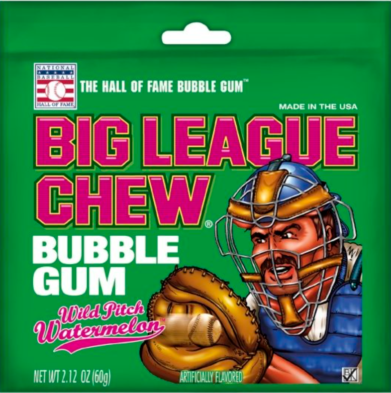 (S1-05) US - Big League Chew Watermelon 12 units