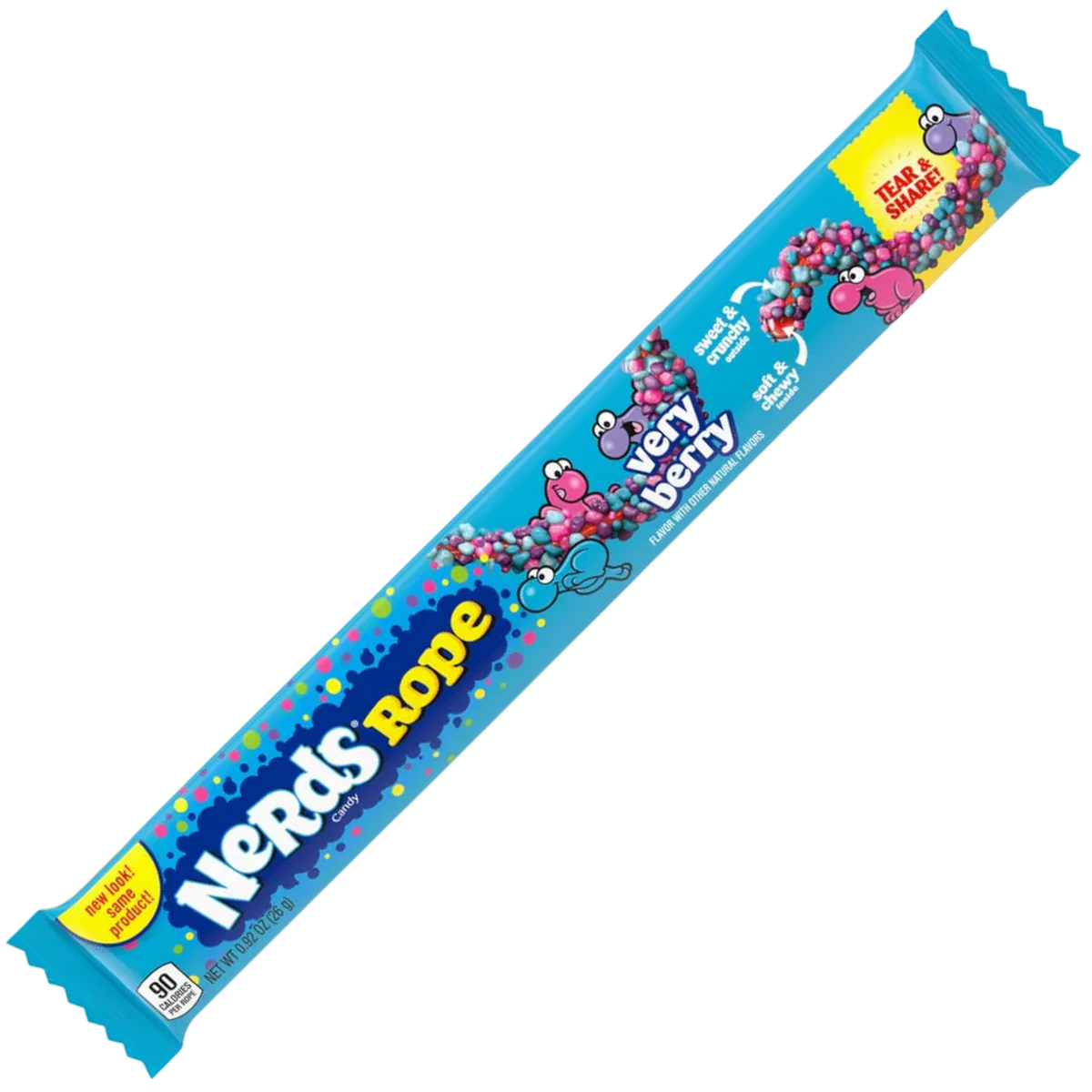 Bundle - 4 Units x Nerds Rope Very Berry 26g