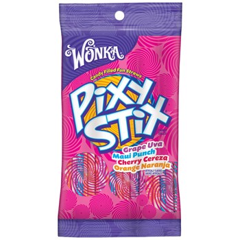 Peg Bag - Wonka Pixy Stix 4oz (113g) x 12 units