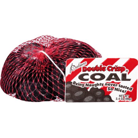 XMAS Palmer Coal Mesh DC Foiled 3.4oz X 18ct