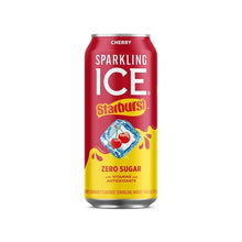 (S5-02) Us - Beverage - Sparkling Ice - Starburst - Cherry ZERO SUGAR 16 fl oz (473.17ml) x 12 Cans